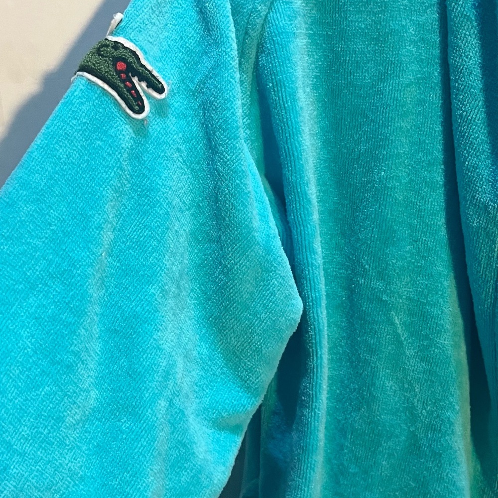 Lacoste Women's Turquoise Robe - Picture 3 of 8